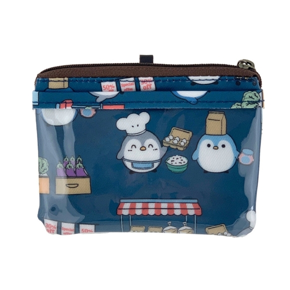 Waterproof Penguin Coin Purse & Card Pouch Holder - Picture 2 of 12